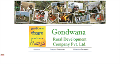 Desktop Screenshot of gondwana.in